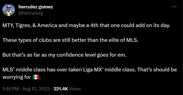 herc on MLS v Liga MX